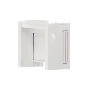 Consola/masa dining extensibila alb Blanca
